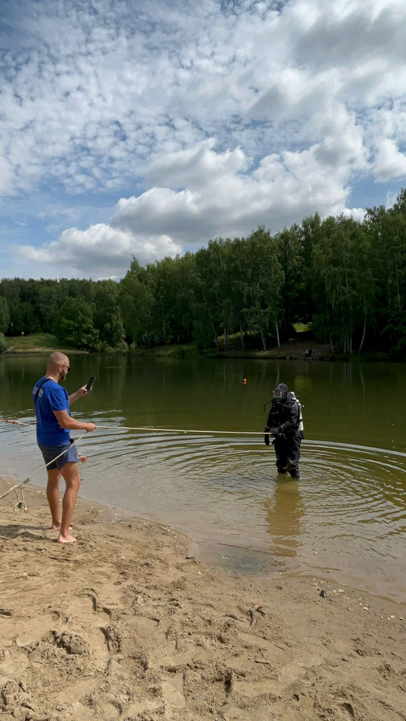 Самое главное – под водой!